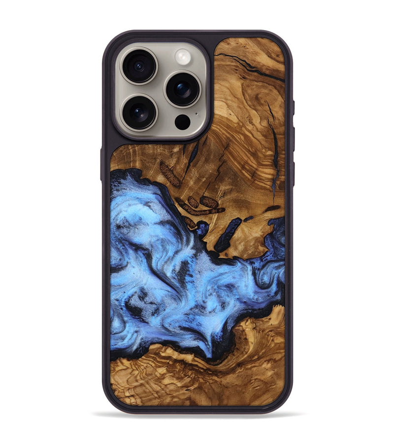 iPhone 15 Pro Max Wood Phone Case - Erick (Ancient Olive, 818733)