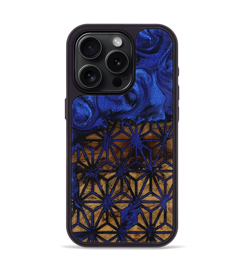 iPhone 15 Pro Wood Phone Case - Merry (Ancient Olive, 818734)