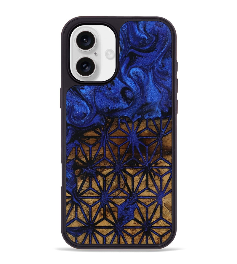 iPhone 16 Plus Wood Phone Case - Merry (Ancient Olive, 818734)