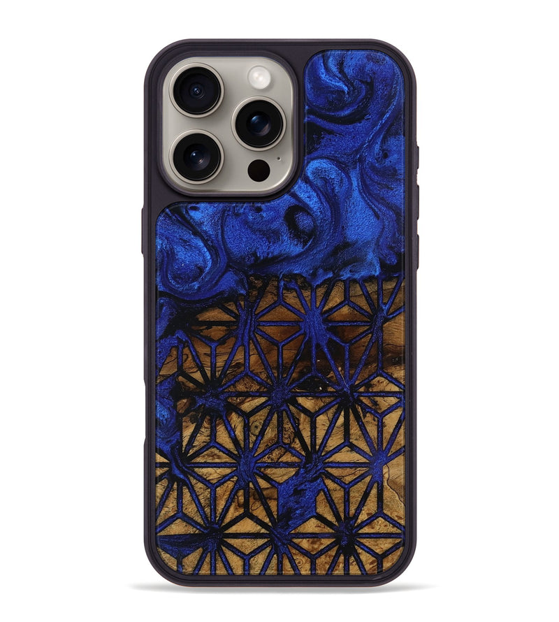 iPhone 16 Pro Max Wood Phone Case - Merry (Ancient Olive, 818734)