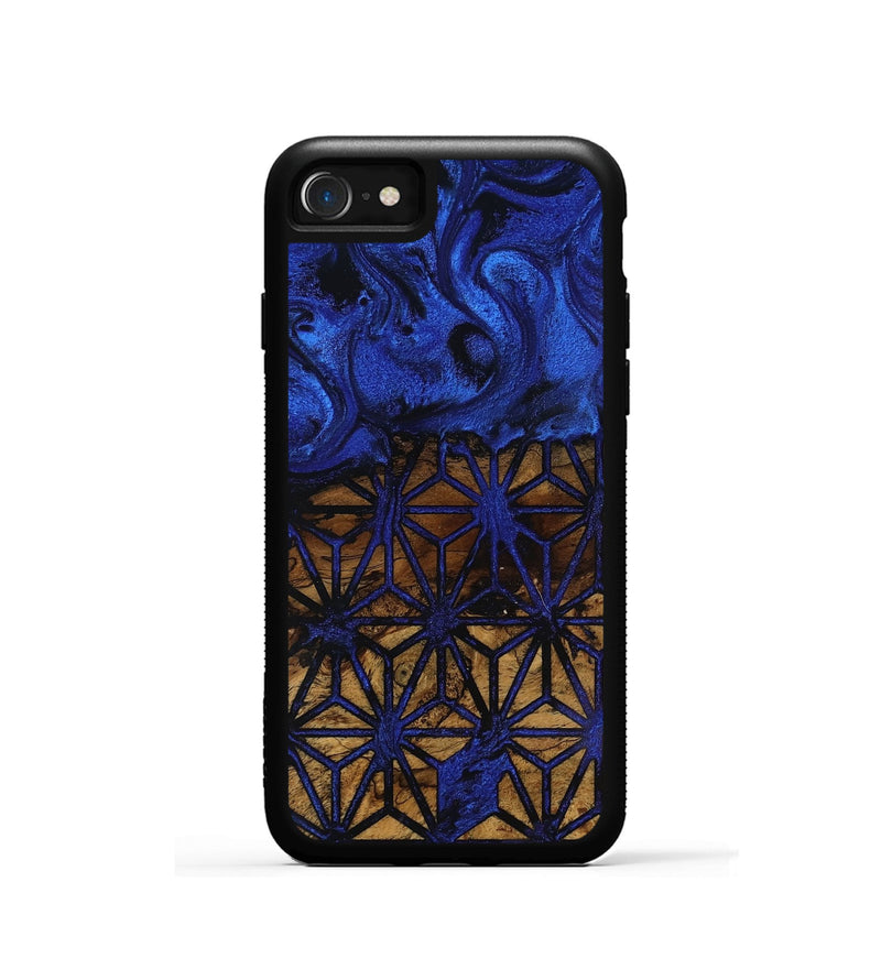 iPhone SE Wood Phone Case - Merry (Ancient Olive, 818734)