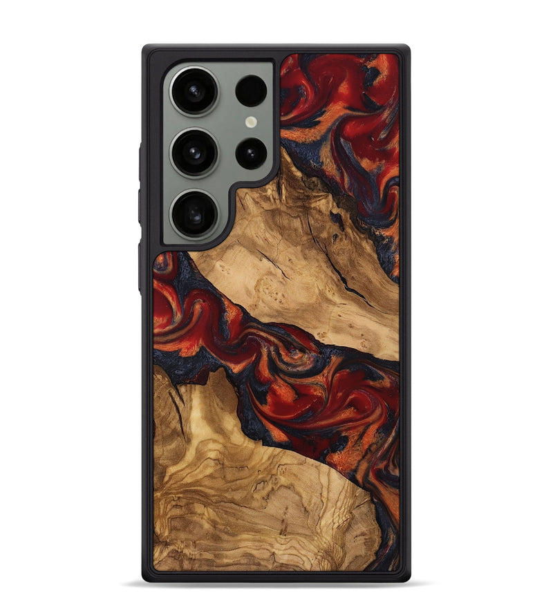 Galaxy S24 Ultra Wood Phone Case - Yahya (Ancient Olive, 818736)