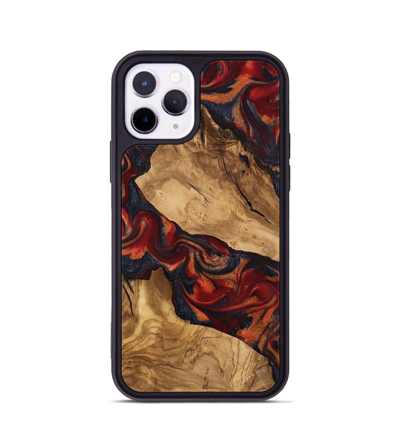 iPhone 11 Pro Wood Phone Case - Yahya (Ancient Olive, 818736)