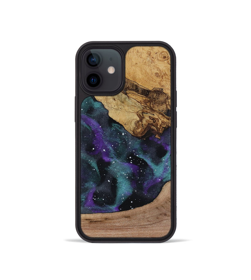 iPhone 12 mini Wood Phone Case - Evie (Ancient Olive, 818740)