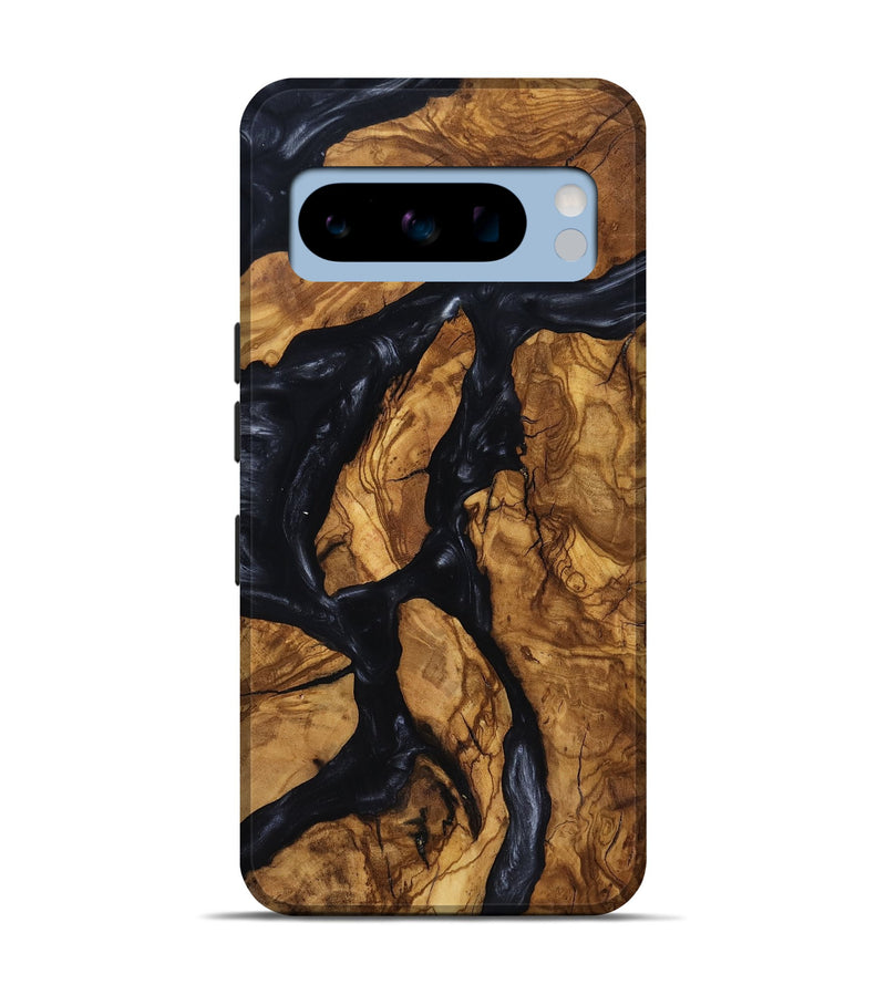Pixel 8 Pro Wood Live Edge Phone Case - Jacey (Ancient Olive, 818741)
