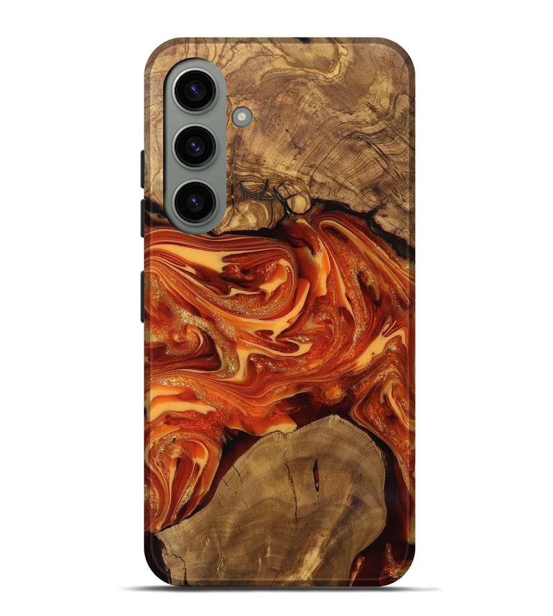 Galaxy S24 Plus Wood Live Edge Phone Case - Dariel (Ancient Olive, 818742)