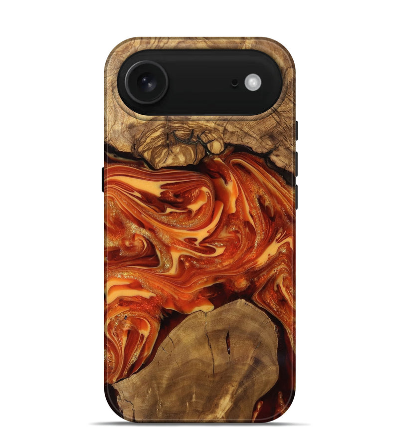 iPhone 17 Air Wood Live Edge Phone Case - Dariel (Ancient Olive, 818742)