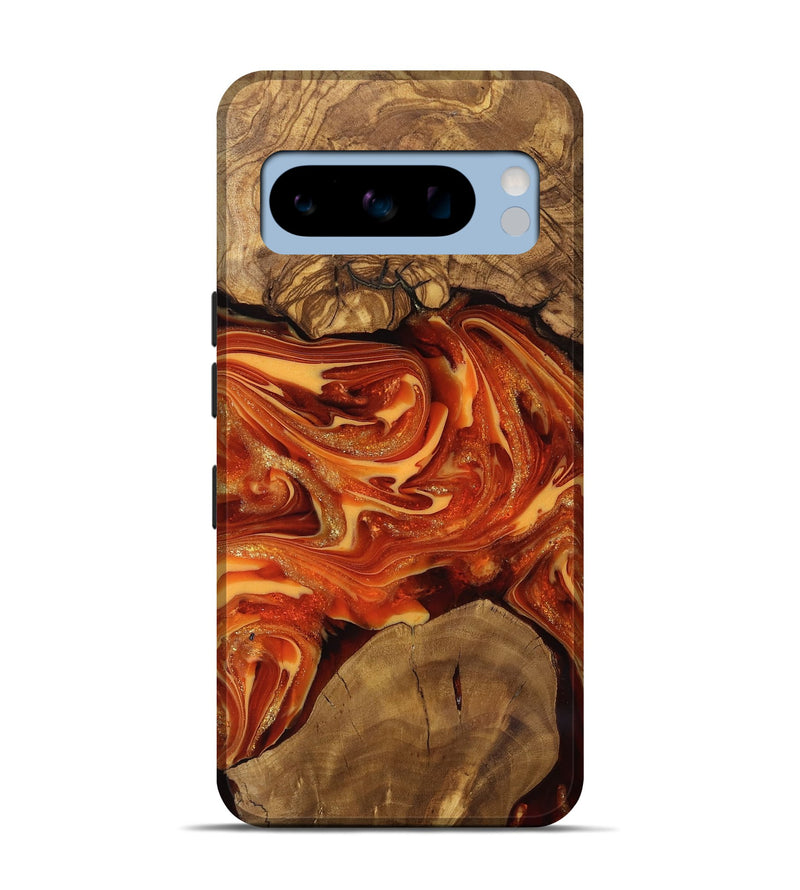 Pixel 8 Pro Wood Live Edge Phone Case - Dariel (Ancient Olive, 818742)