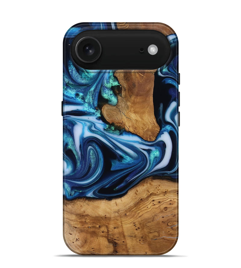 iPhone 17 Air Wood Live Edge Phone Case - Quincy (Ancient Olive, 818743)