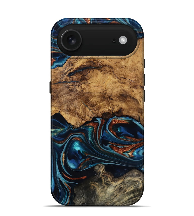 iPhone 17 Air Wood Live Edge Phone Case - Rubi (Ancient Olive, 818744)