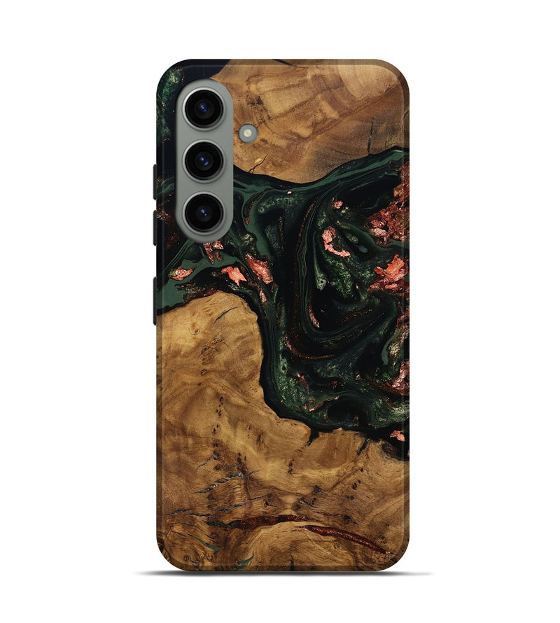 Galaxy S24 Wood Live Edge Phone Case - Sylvie (Ancient Olive, 818745)