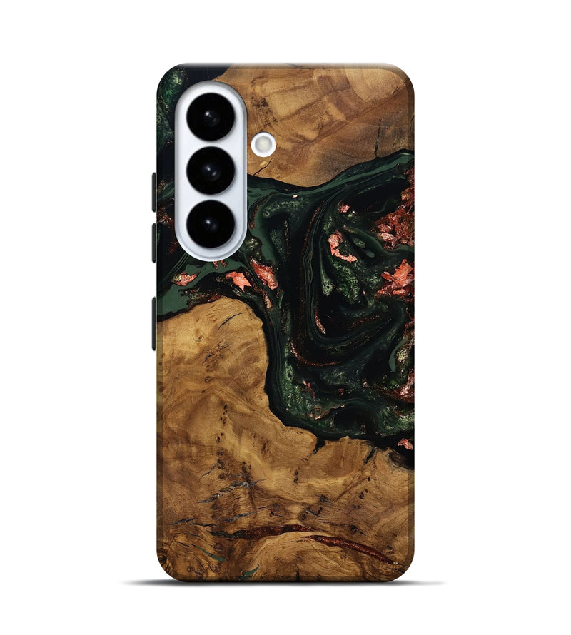 Galaxy S26 Wood Live Edge Phone Case - Sylvie (Ancient Olive, 818745)