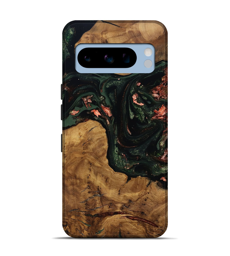 Pixel 8 Pro Wood Live Edge Phone Case - Sylvie (Ancient Olive, 818745)