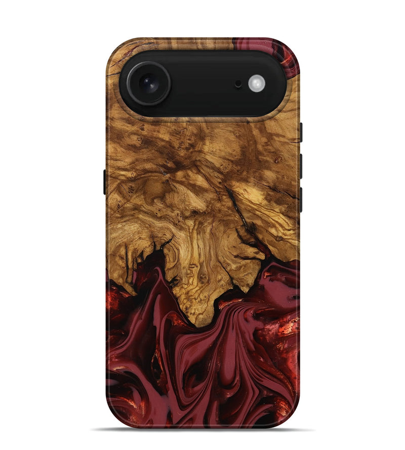 iPhone 17 Air Wood Live Edge Phone Case - Booker (Ancient Olive, 818746)