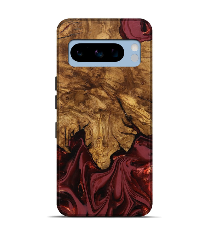 Pixel 8 Pro Wood Live Edge Phone Case - Booker (Ancient Olive, 818746)