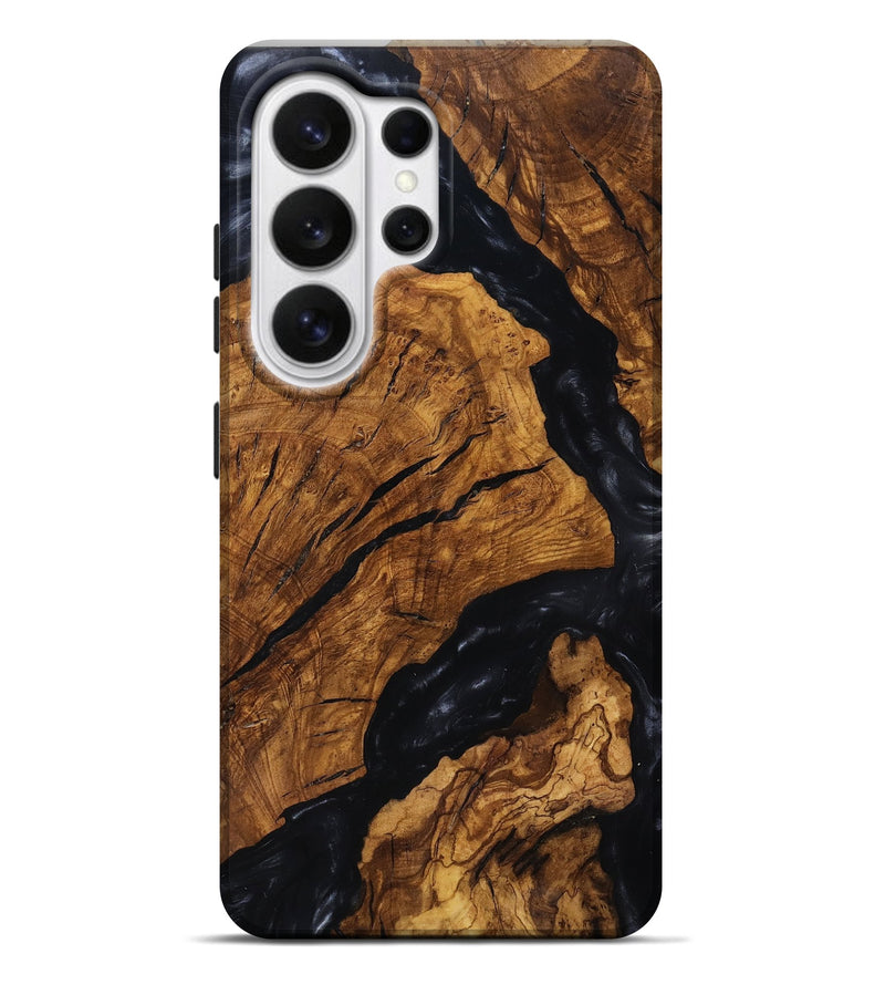 Galaxy S26 Ultra Wood Live Edge Phone Case - Boone (Ancient Olive, 818747)