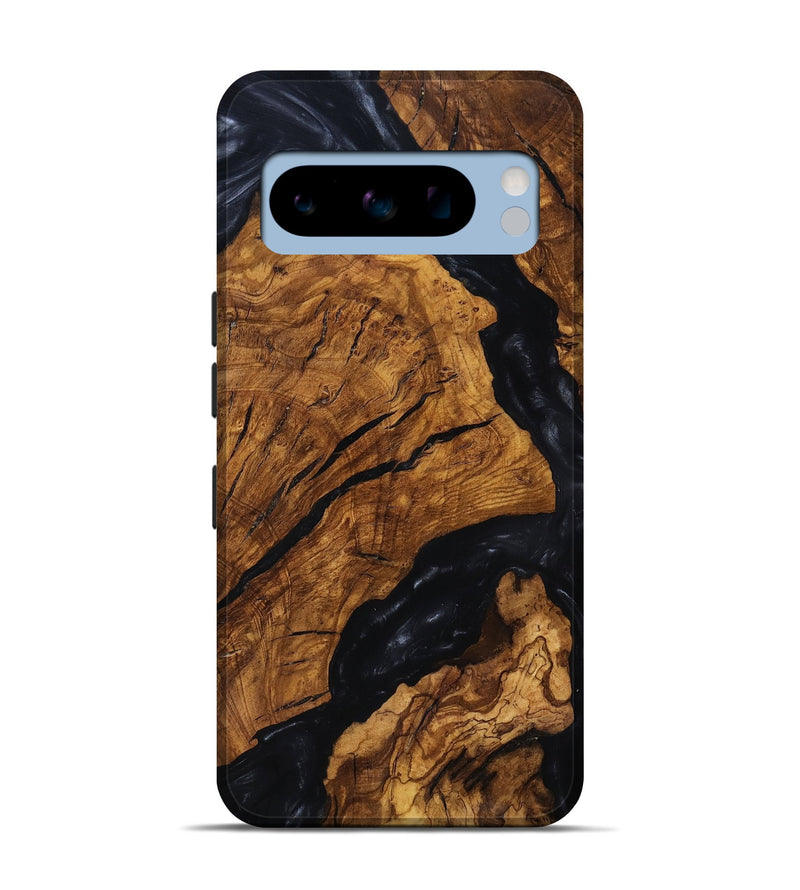 Pixel 8 Pro Wood Live Edge Phone Case - Boone (Ancient Olive, 818747)
