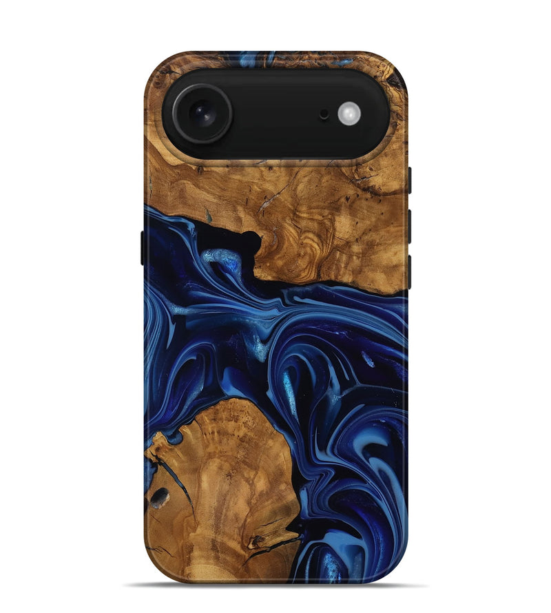 iPhone 17 Air Wood Live Edge Phone Case - Baylee (Ancient Olive, 818748)