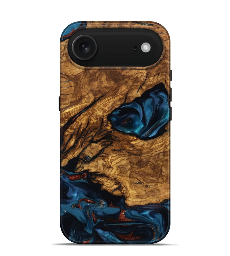 iPhone 17 Air Wood Live Edge Phone Case - Livia (Ancient Olive, 818749)