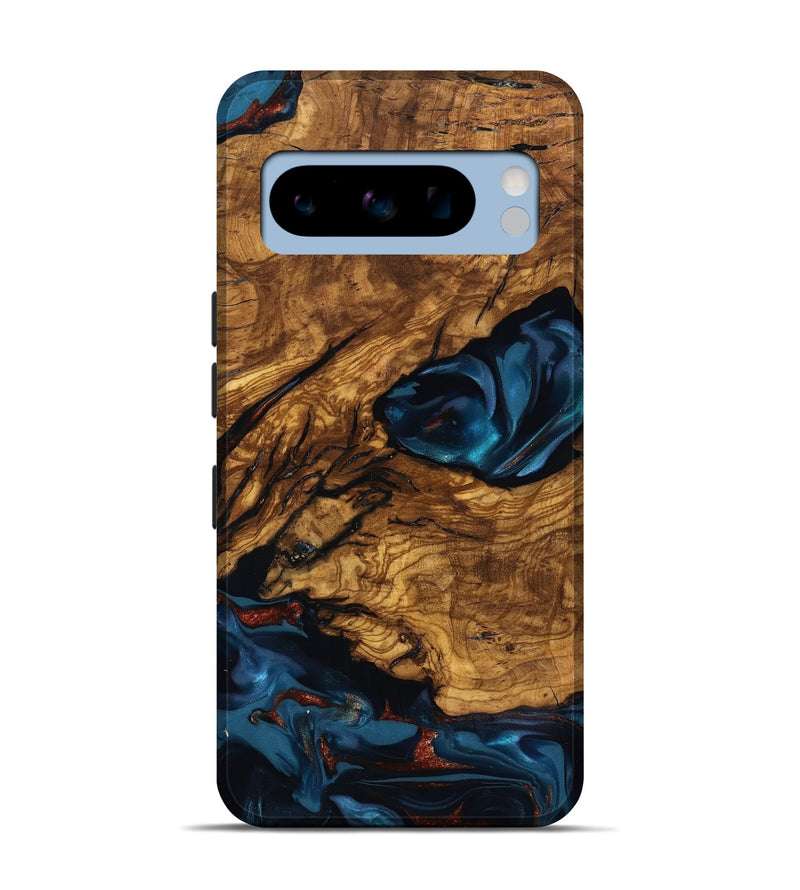 Pixel 8 Pro Wood Live Edge Phone Case - Livia (Ancient Olive, 818749)