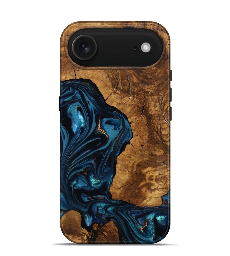 iPhone 17 Air Wood Live Edge Phone Case - Loni (Ancient Olive, 818751)
