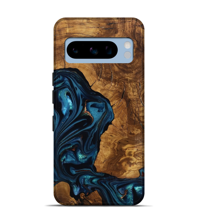 Pixel 8 Pro Wood Live Edge Phone Case - Loni (Ancient Olive, 818751)