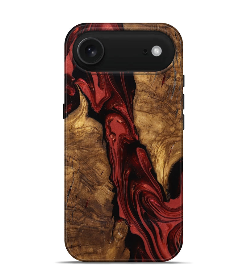 iPhone 17 Air Wood Live Edge Phone Case - Kinslee (Ancient Olive, 818753)