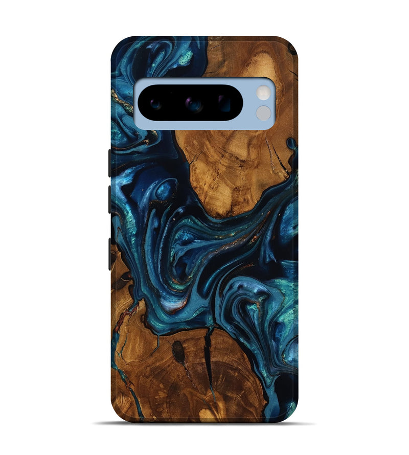 Pixel 8 Pro Wood Live Edge Phone Case - Chrissy (Ancient Olive, 818754)