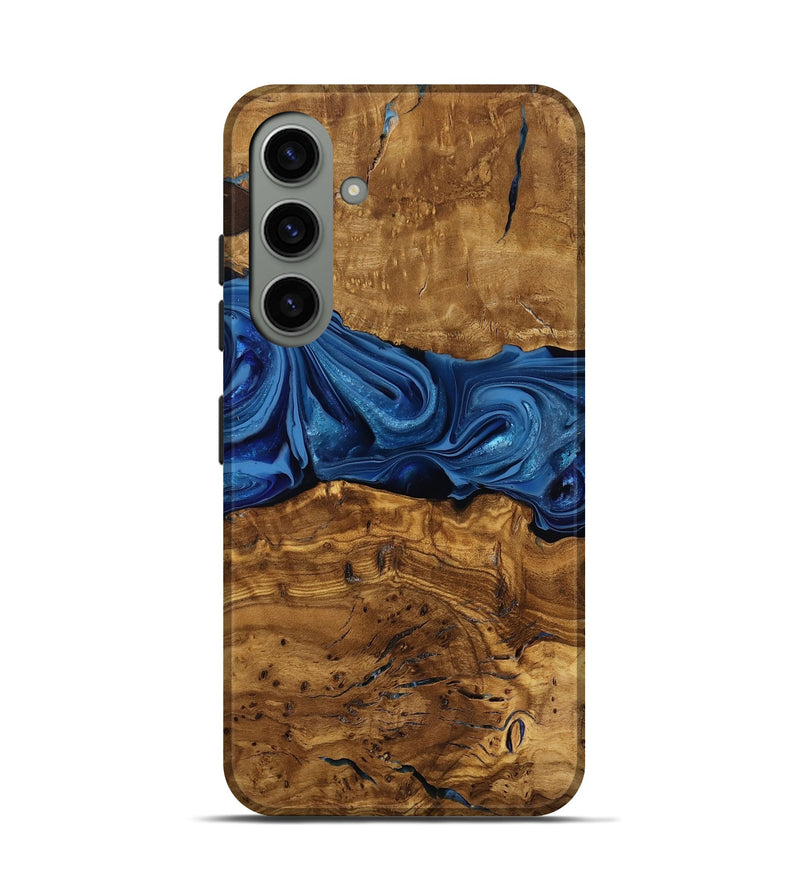 Galaxy S24 Wood Live Edge Phone Case - Kelly (Ancient Olive, 818755)