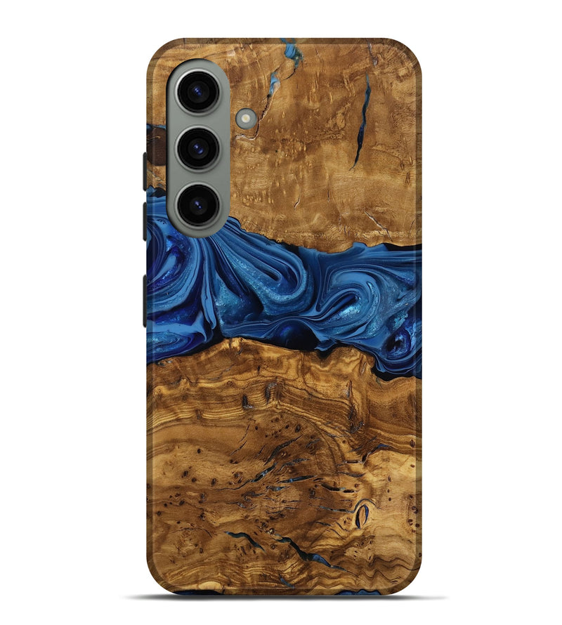 Galaxy S24 Plus Wood Live Edge Phone Case - Kelly (Ancient Olive, 818755)
