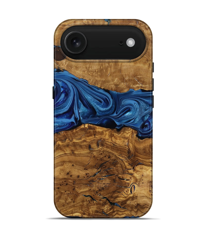 iPhone 17 Air Wood Live Edge Phone Case - Kelly (Ancient Olive, 818755)