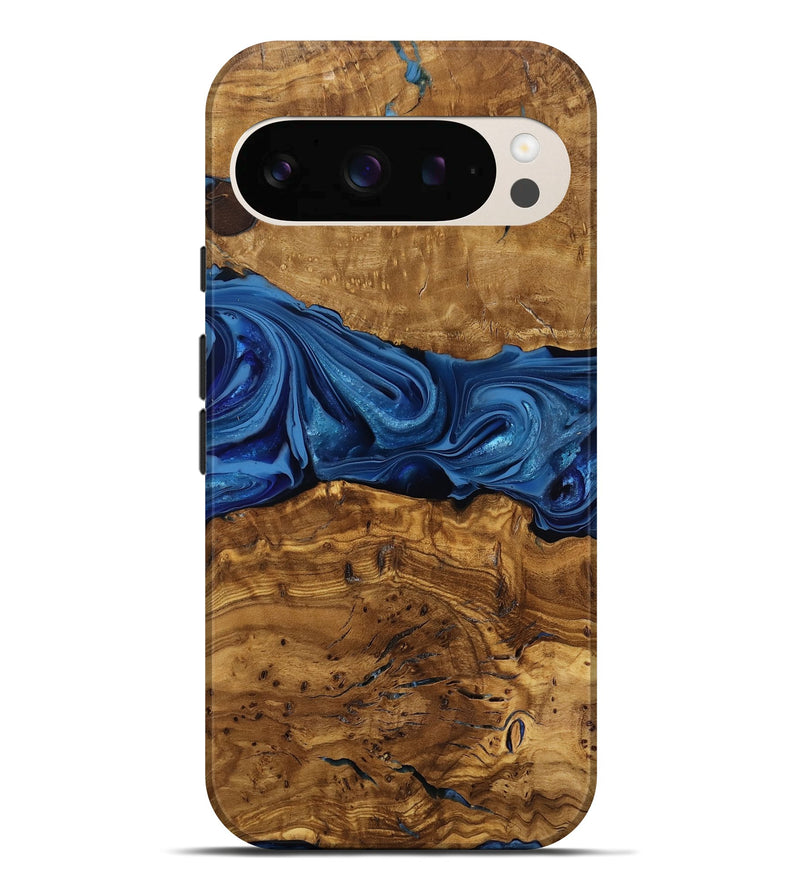 Pixel 10 Pro XL Wood Live Edge Phone Case - Kelly (Ancient Olive, 818755)