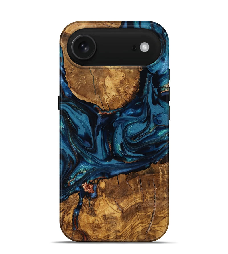 iPhone 17 Air Wood Live Edge Phone Case - Elodie (Ancient Olive, 818758)