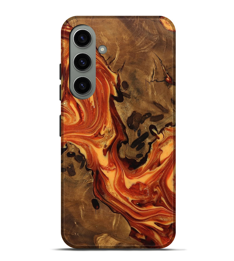 Galaxy S24 Plus Wood Live Edge Phone Case - Norah (Ancient Olive, 818759)