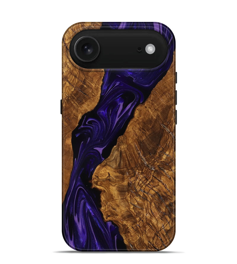 iPhone 17 Air Wood Live Edge Phone Case - Selene (Ancient Olive, 818762)