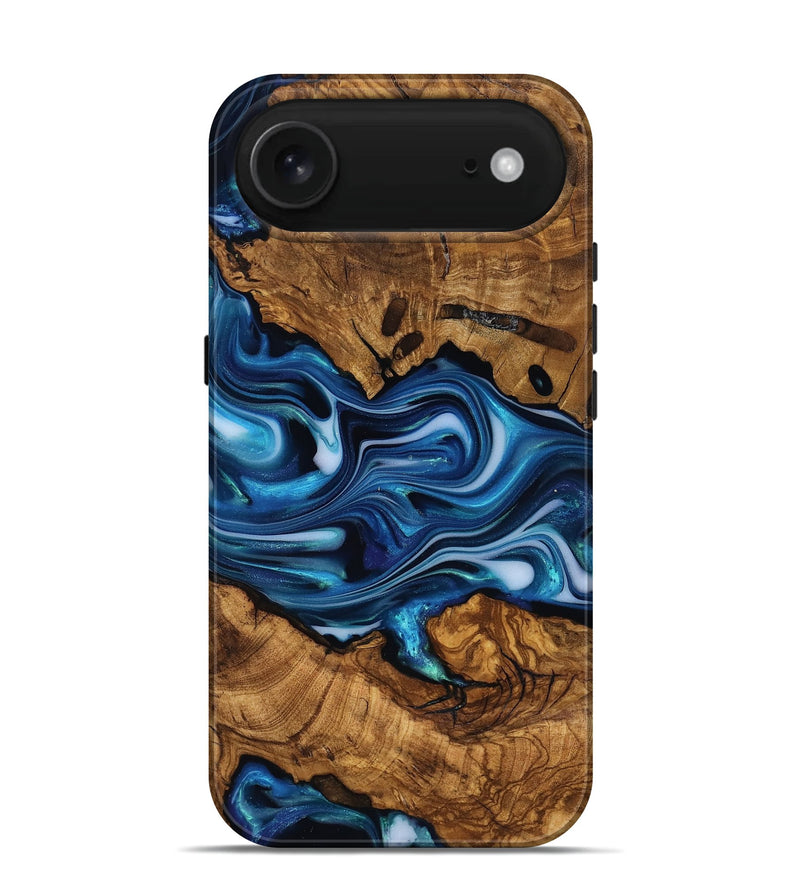 iPhone 17 Air Wood Live Edge Phone Case - Reva (Ancient Olive, 818763)