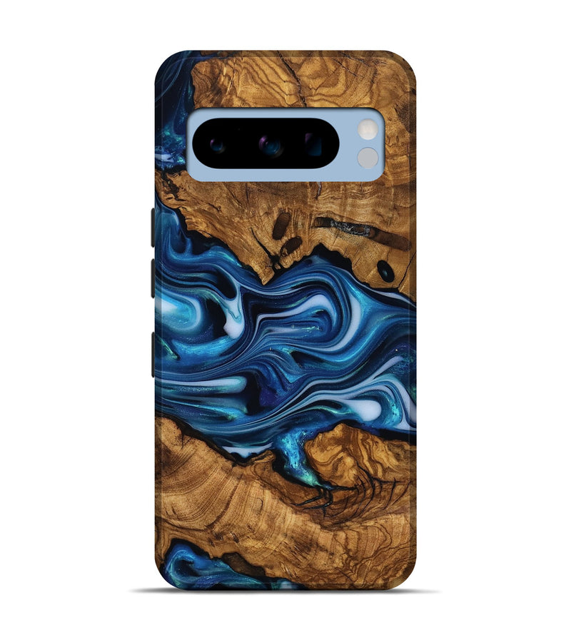 Pixel 8 Pro Wood Live Edge Phone Case - Reva (Ancient Olive, 818763)