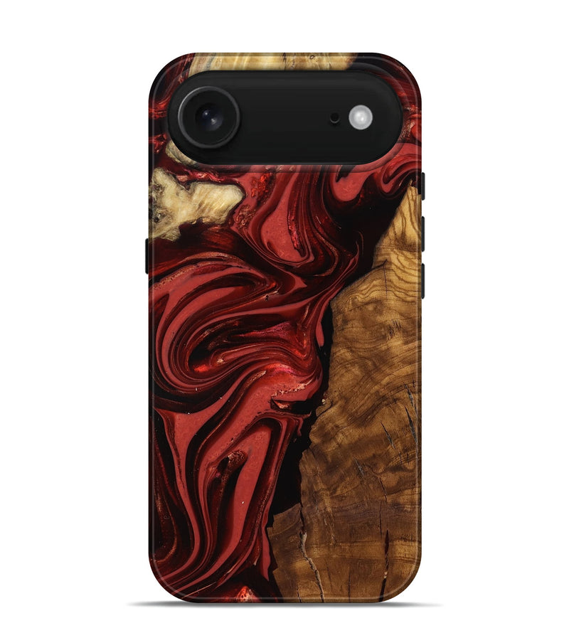 iPhone 17 Air Wood Live Edge Phone Case - Ismael (Ancient Olive, 818765)