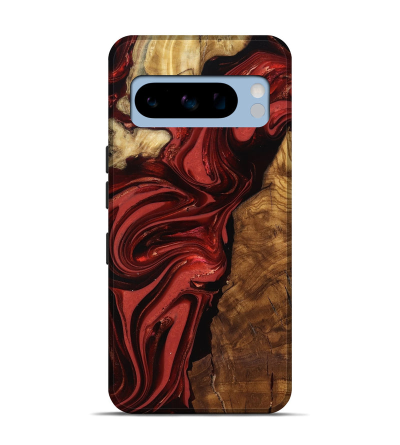 Pixel 8 Pro Wood Live Edge Phone Case - Ismael (Ancient Olive, 818765)