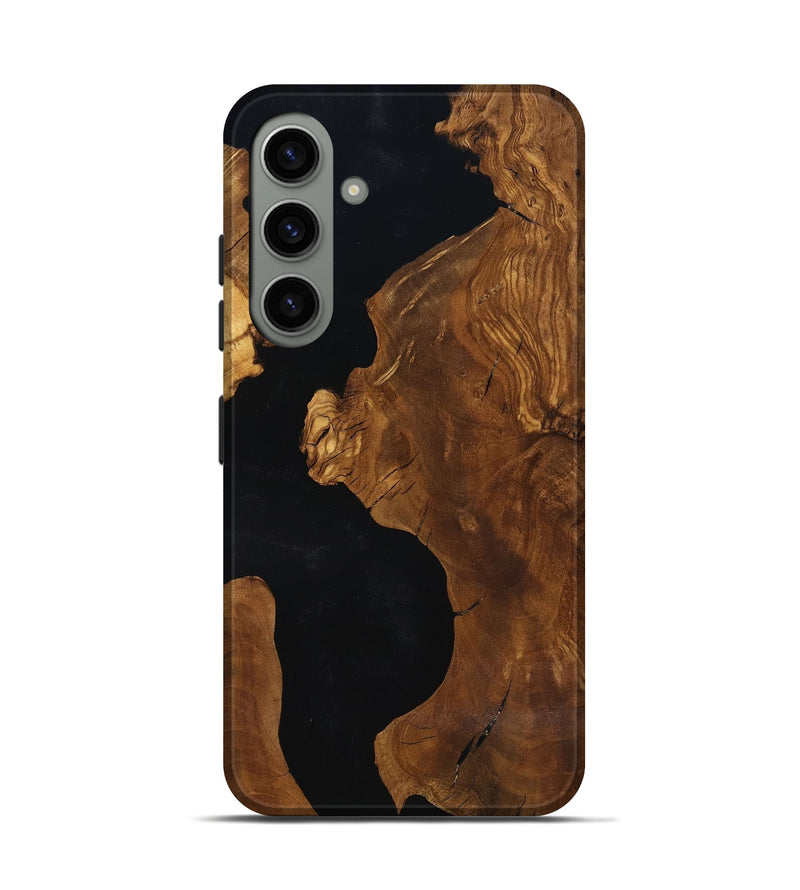 Galaxy S24 Wood Live Edge Phone Case - Hildred (Ancient Olive, 818766)