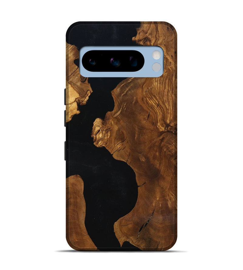Pixel 8 Pro Wood Live Edge Phone Case - Hildred (Ancient Olive, 818766)