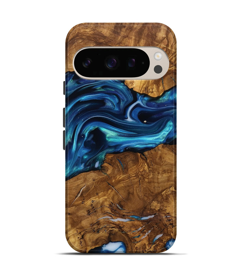 Pixel 10 Wood Live Edge Phone Case - Ben (Ancient Olive, 818767)