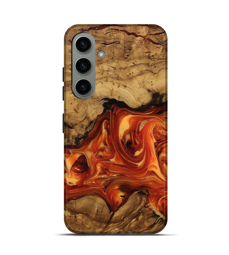 Galaxy S24 Wood Live Edge Phone Case - Socorro (Ancient Olive, 818768)