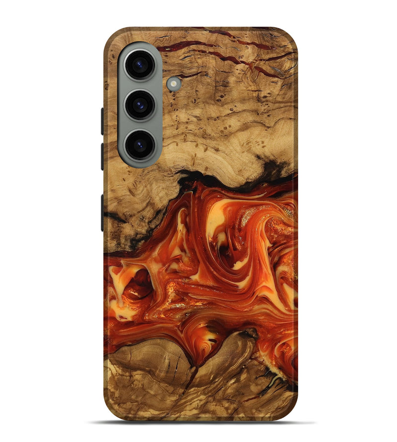 Galaxy S24 Plus Wood Live Edge Phone Case - Socorro (Ancient Olive, 818768)