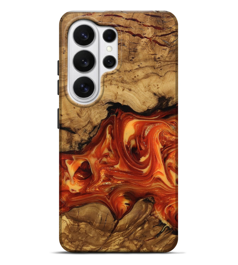 Galaxy S26 Ultra Wood Live Edge Phone Case - Socorro (Ancient Olive, 818768)