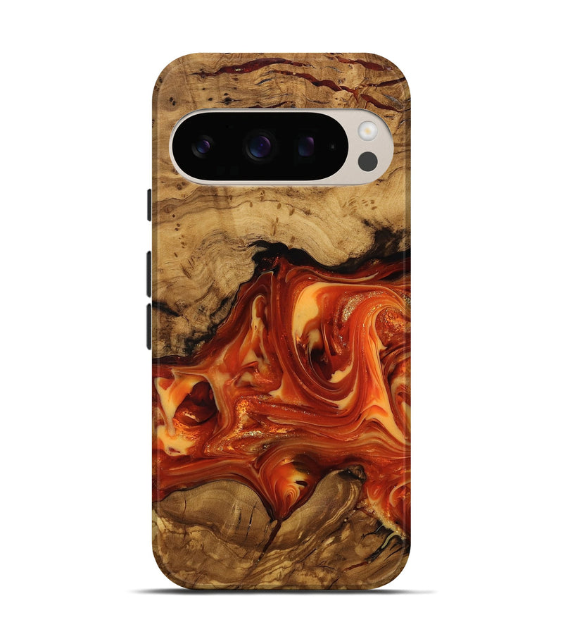 Pixel 10 Wood Live Edge Phone Case - Socorro (Ancient Olive, 818768)