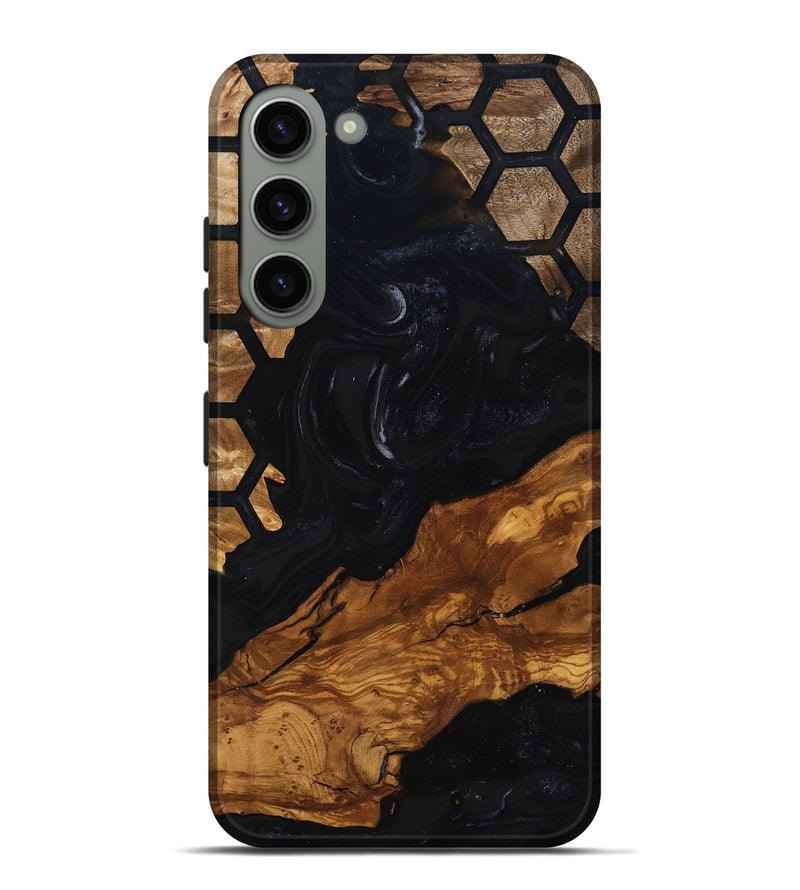 Galaxy S23 Plus Wood Live Edge Phone Case - Sydney (Ancient Olive, 818771)