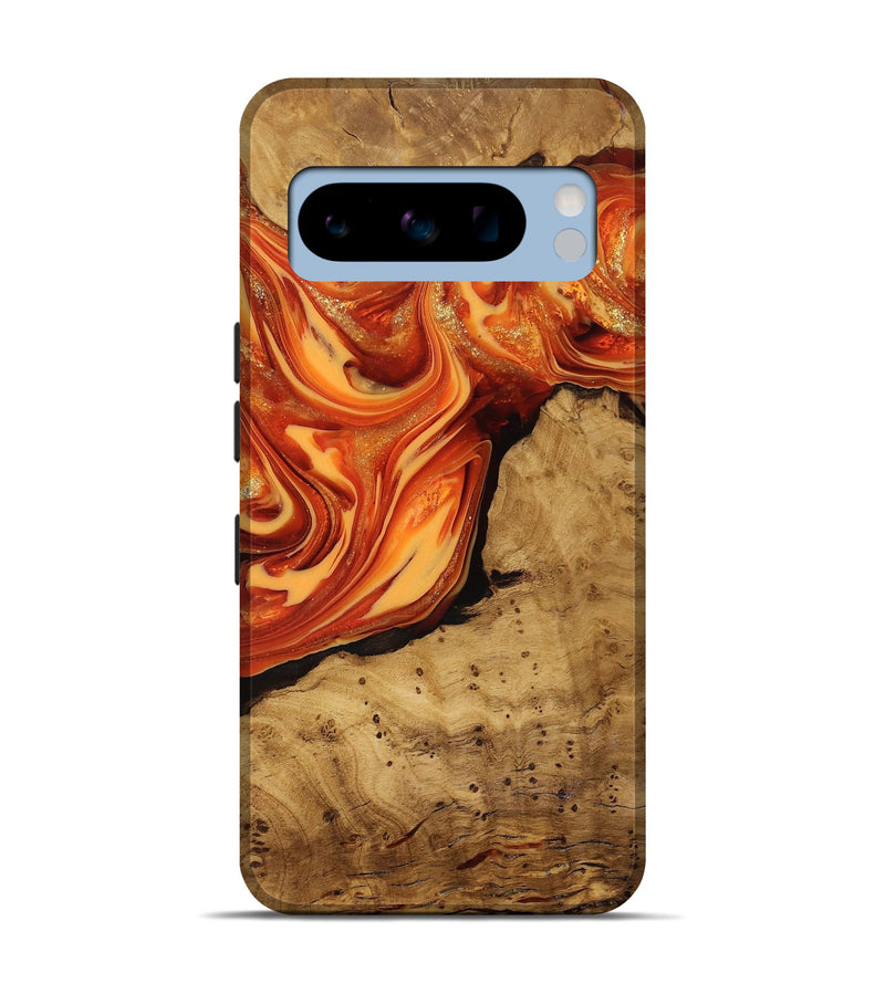 Pixel 8 Pro Wood Live Edge Phone Case - Atreus (Ancient Olive, 818773)