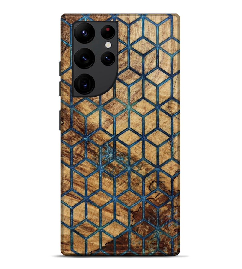 Galaxy S22 Ultra Wood Live Edge Phone Case - Chase (Pattern, 818775)