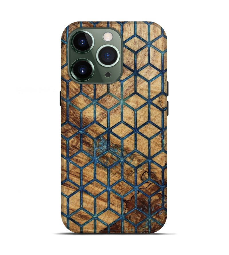 iPhone 13 Pro Wood Live Edge Phone Case - Chase (Pattern, 818775)